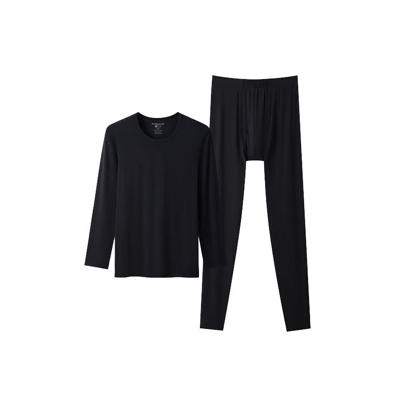 

Sanquiang Men s Zero-Carbon Modal Round Neck Underwear Set XL