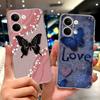 For Oppo Reno 9 Pro 5G Case PGX110 Cool Design Luxury Painted Cover Soft Silicone Case For Oppo Reno9 Pro Reno 9 5G Fundas Coque