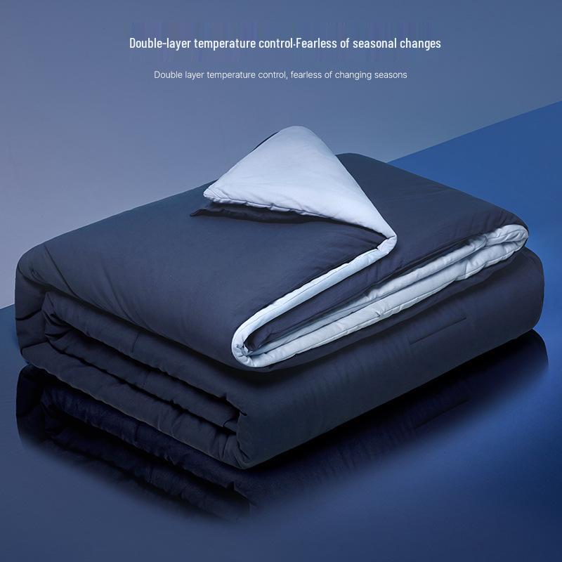 Deep Sleep Pro Moisture-Wicking Temperature-Control Parent-Child Quilt: Machine-Washable, Four-Season, Double-Layer Spring/Summer Quilt Core