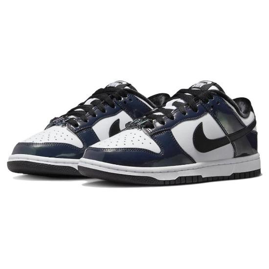 Nike Dunk Low SE Just Do It - Iridescent Women Sneakers Multi-Color Black White FQ8143-001