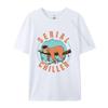 Sloth Serial Chiller Chill Your Life T Shirt Mens Cotton TShirts Harajuku Tshirt Mens Designer Clothes