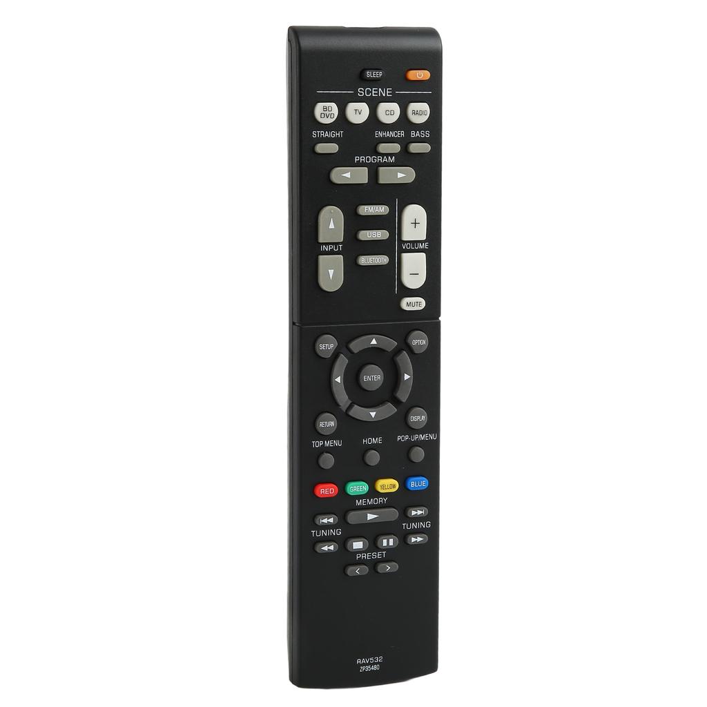 RAV532 ZP35480 Replacement Remote Control Compatible for RX V383 RX R383BL RX V379 HTR 3068 RXV383 Receiver