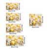 1Pcs Rubber Drying Mat With Lemon Floral For Coffee Shop Restaurant Kitchen Carpet Tableware Durable Diatom Mud Table Mat Pet Mat Coffeeware