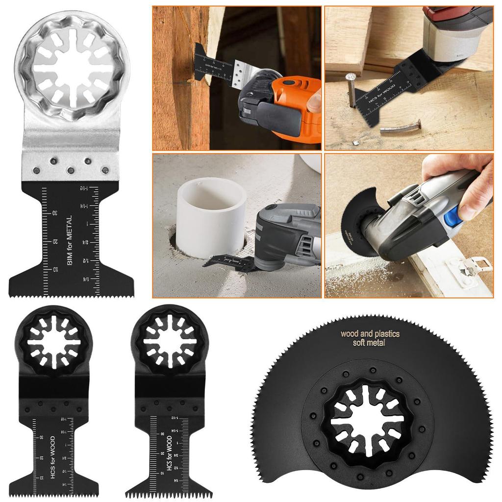 Starlock Universal-Sägeblatt für GOP30-28, DTM52, Festool und Bosch.