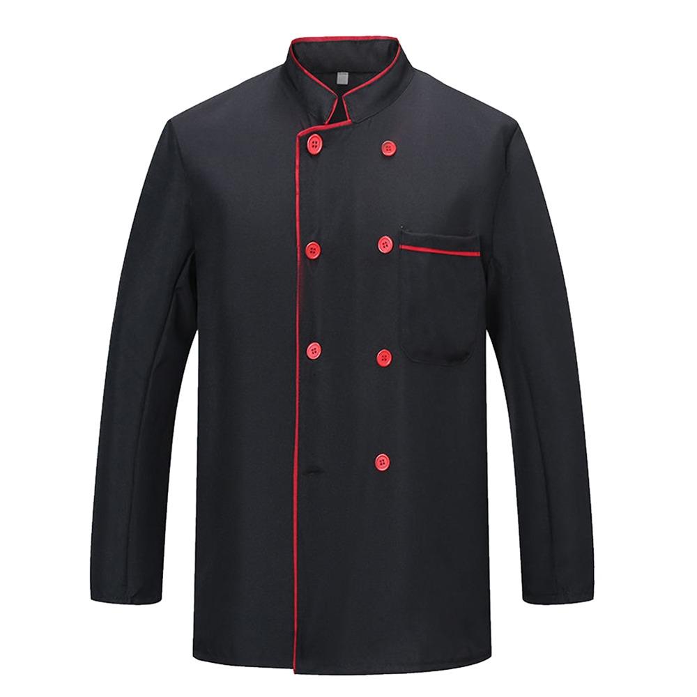 Haine de Bucătar cu Mânecă Lungă Scurtă Salopetă Unisex Uniformă Nouă de Bucătar Restaurant