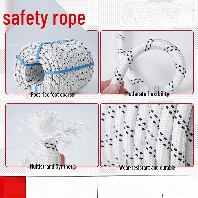 Brangdy High-Altitude Safety & Rescue Rope 14mm Single-Layer