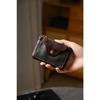 Change Bag Zipper Snap Button Compact Portable Card Bag Wallet