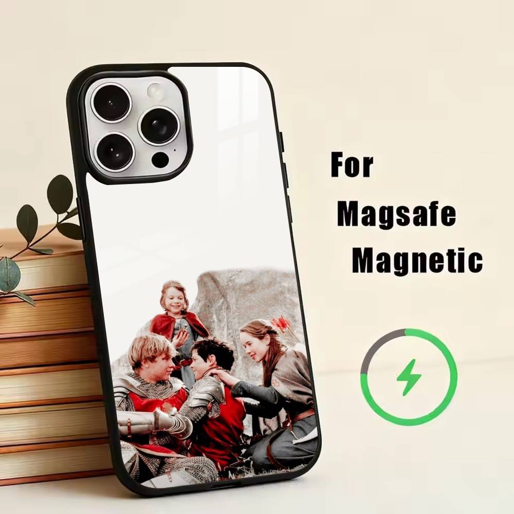 

The Chronicles of N-Narnia Phone Case For iPhone17,16,15,14,13,12,11 Plus,Pro Magnetic with Magsafe Wireless Charging iPhone15Plus