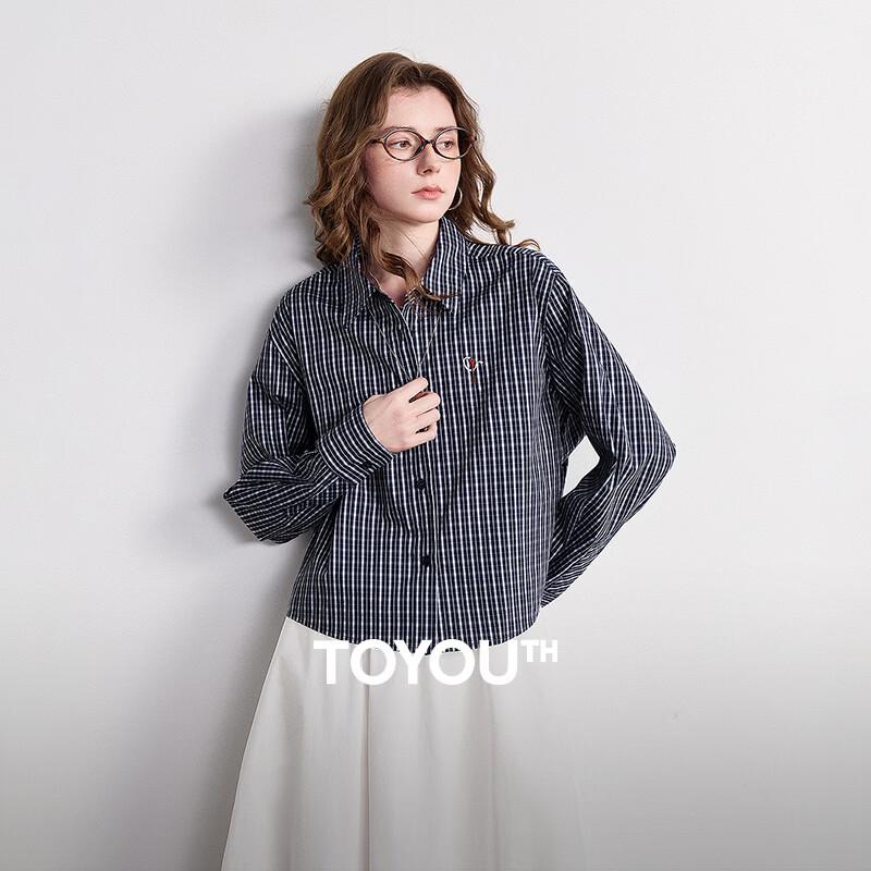 Women s Argyle Plaid Polo Blouse S