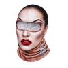 Novelty Old Man Face Ski, Winter Windproof Full Face with 3D Full Print, Sunglasses Not Included