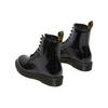 DR. Martens 1460 Leder Leopardenmuster Kurze Stiefel Herrenstiefel Schwarz 26859001
