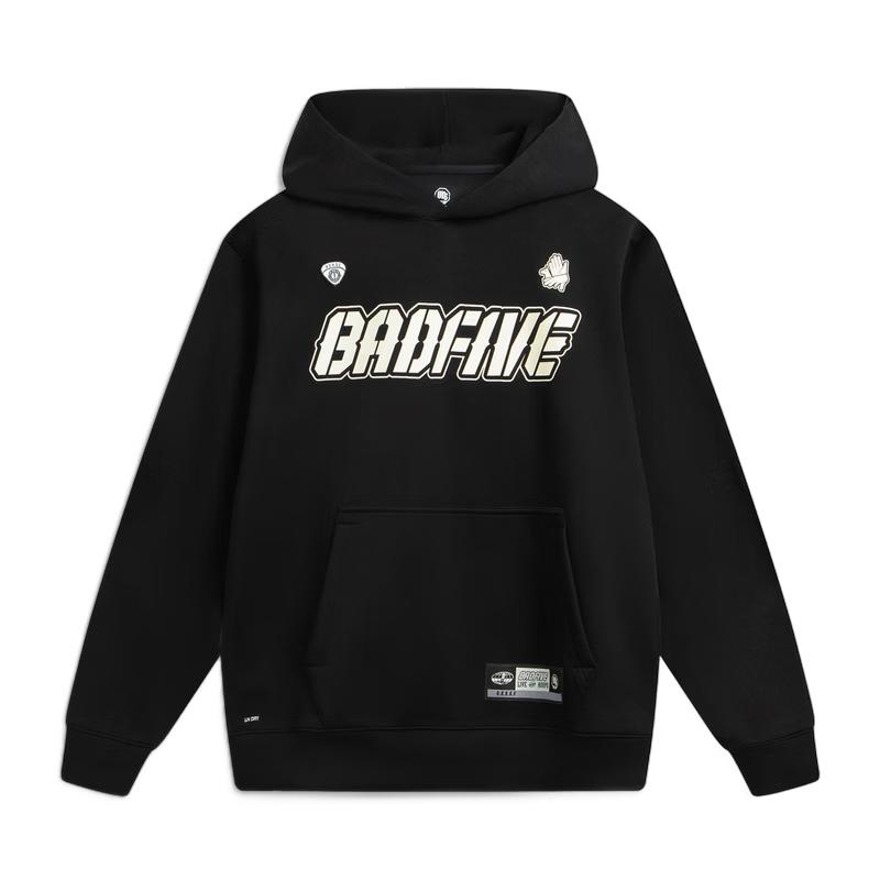 Li-Ning BADFIVE Men s Quick-Dry Hooded Sweatshirt M