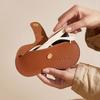 Portable PU Leather Glasses Bag Retro Sunglasses Case Portable Myopia Frame Case Simple Eyeglasses Eyewear Storage