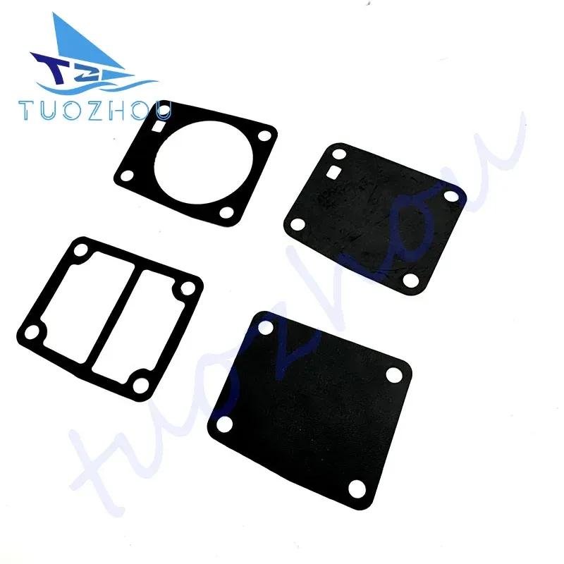 369-03302-0 369-03307-0 369-03306-0 369-03303-0 Pump Cover Gasket Set for Tohatsu Outboard Engine Carburetor 5HP