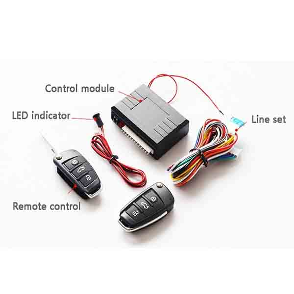 Centralized Lock Keyless Entry System Central Locking Car Alarm Accessories Door Windows Remote Control Trunk Key DIY Universal