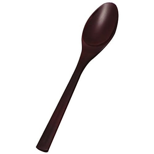 Wakaizumi Lacquerware, Kappo Lacquerware, Tamuke Lacquer Dessert Spoons, Set of 5, H-59-56