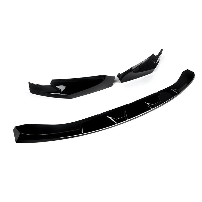 

Front Bumper Lip Spoiler Splitter Cover Guard Body Kit For BMW G80 M3 G82 M4 2021 2022 2023 2024 ABS Gloss Black
