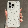Silver Star Candy Color Silicone Case For Iphone 11 13 12 15 17 Plus 14 16 Pro Max Bright Soft Touch Back Cover
