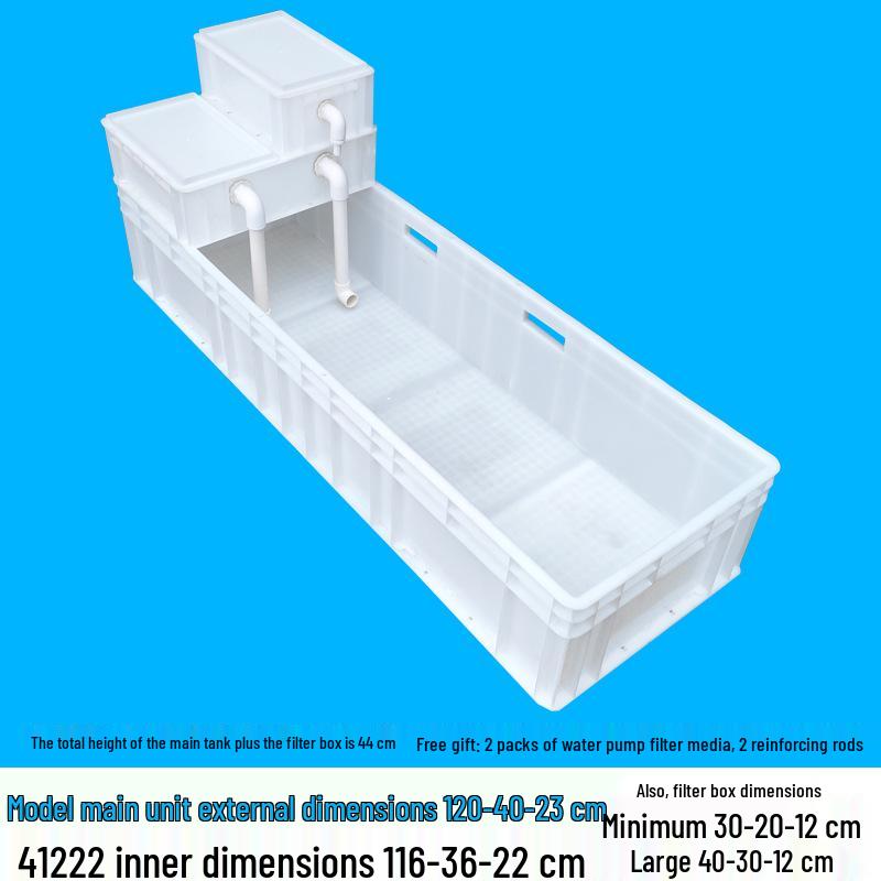Enhanced Circulation System Filter for Large Fish/Turtle Tanks