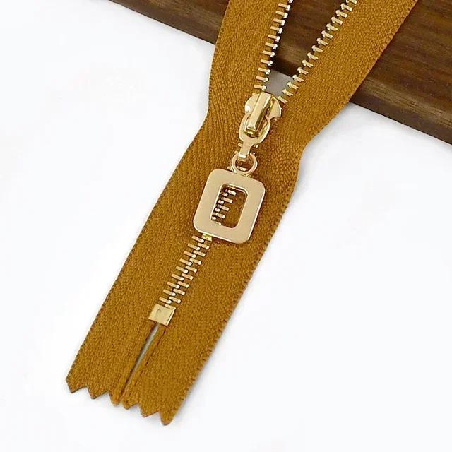 3Pc Meetee 15-70cm 3# Metal Zippers Auto Lock Zip for Clothes Purse Pocket Zipper Closures Repair Kit DIY Bag Sewing Accessories