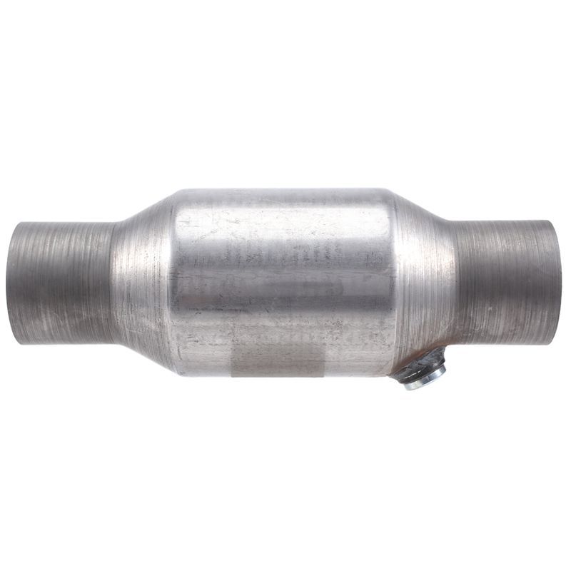 AA92-2.5Inch Spun Universal Catalytic Converter High Flow Stainless Steel 425250 Exhaust Catalytic Converter