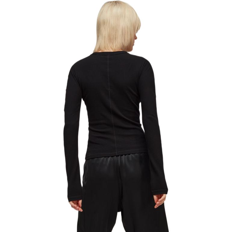 adidas X Y-3 Fitted Long-Sleeve Tee Black Women Tops HY1251