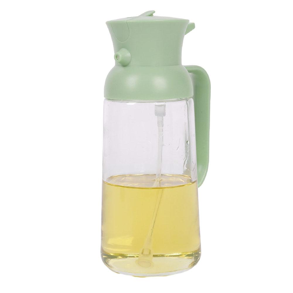 2 în 1 sticlă de pulverizare a uleiului de bucătărie, sigilată, etanșă, sticlă de control al uleiului, consumabile de bucătărie