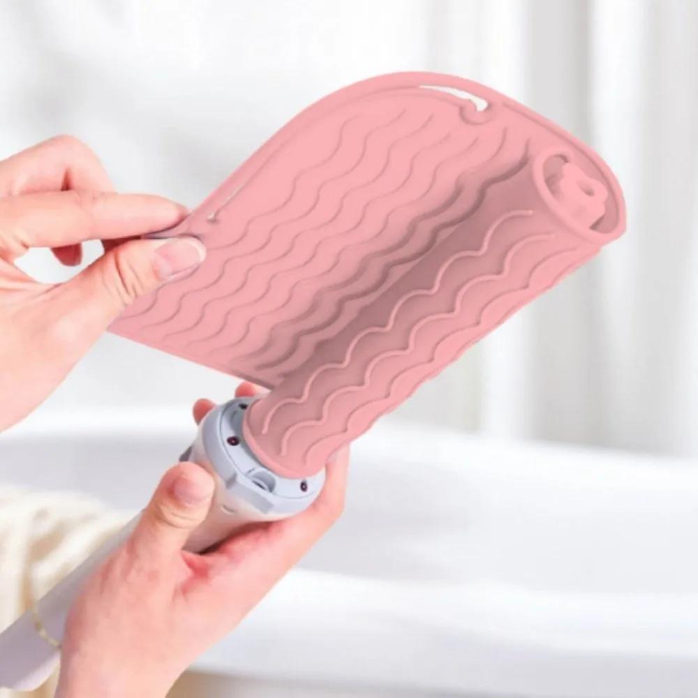 Portable Heat Resistant Mat Travling Protects Countertops Anti Scald Pads Non-Slip Silicone Pad