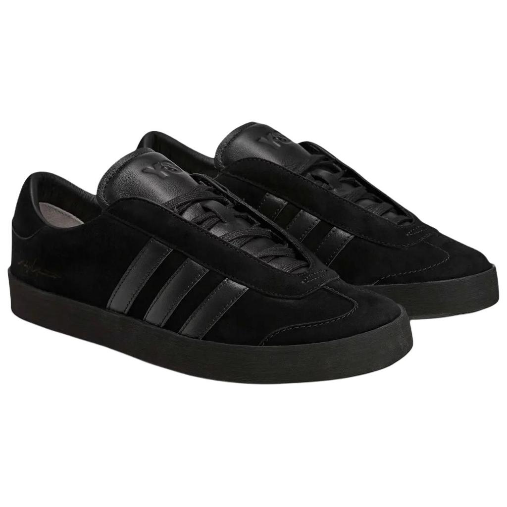 Y-3 Gazelle Suede Minimalist Comfortable Low-Top Sneakers Unisex Sneakers Black KJ9190