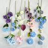 Chime Hydrangea Wind Lily Artificial Flower Wedding Party Home Gift Decoration