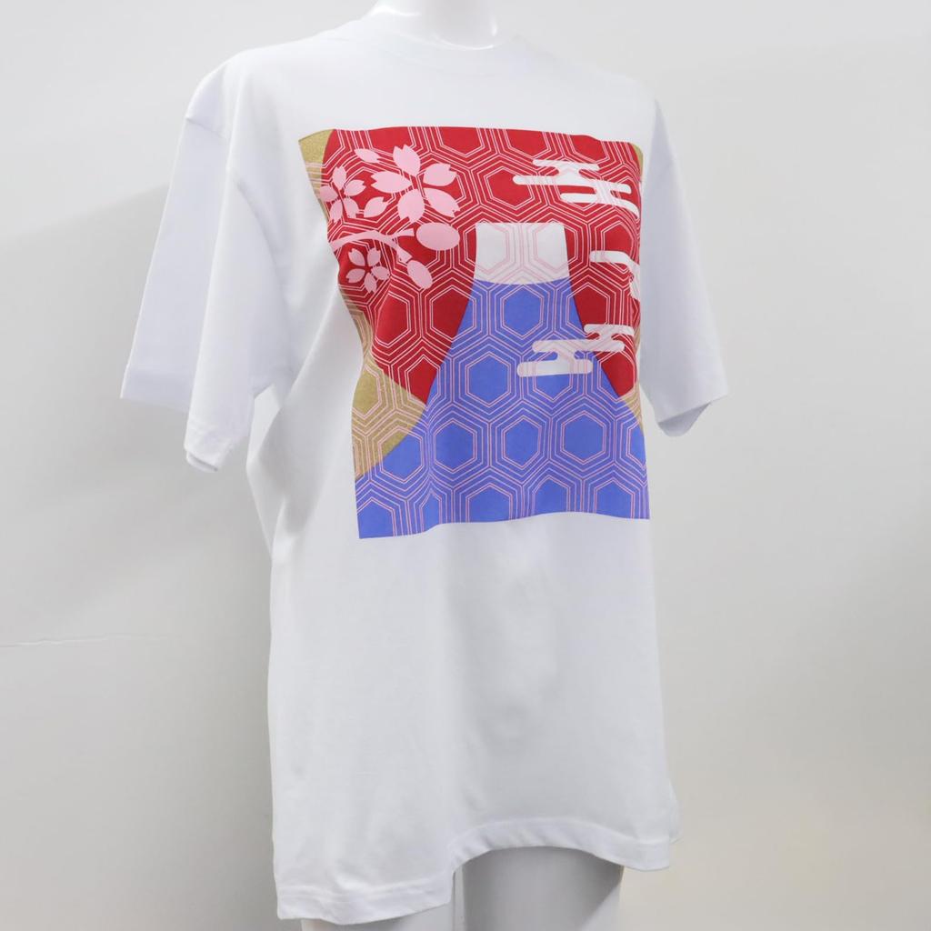 Japanese Souvenir Sakura S White Shin-ei [T-shirt Mt. Fuji]