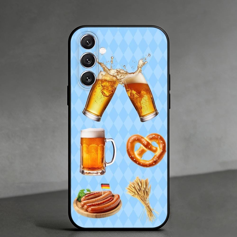 A-Abstract B-beer P-painting Phone Case For Samsung Galaxy A91,80,73,72 ,71,53,52,32 ,31,22,21s,20,Soft Black Case Samsung a71 5g