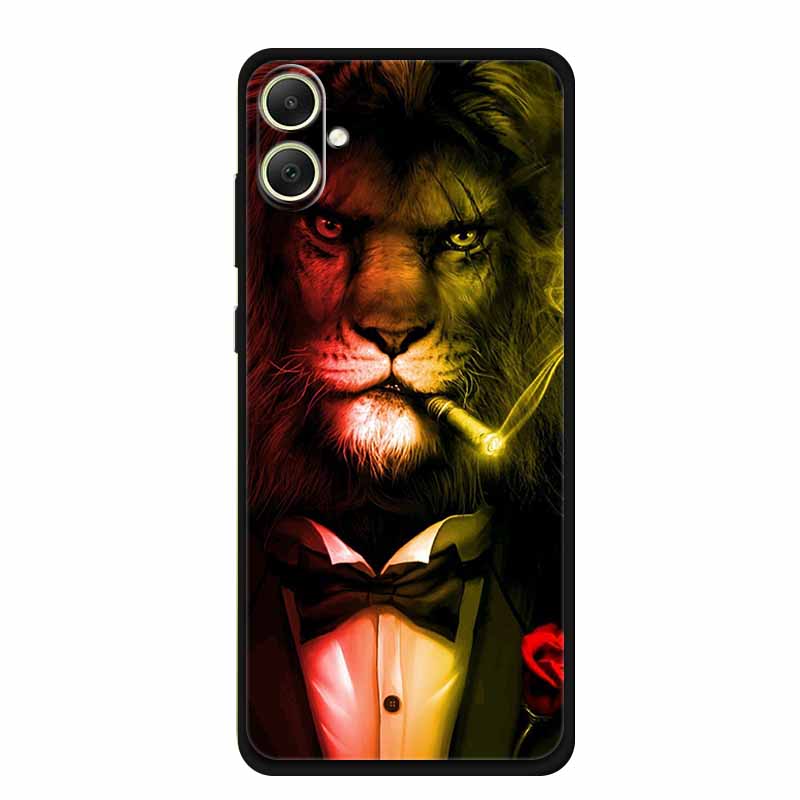 For Samsung Galaxy A05 F05 M05 Case A 05 Coque Black Silicone TPU Soft Back Cover Case For Samsung Galaxy A06 M06 F06 Phone Case