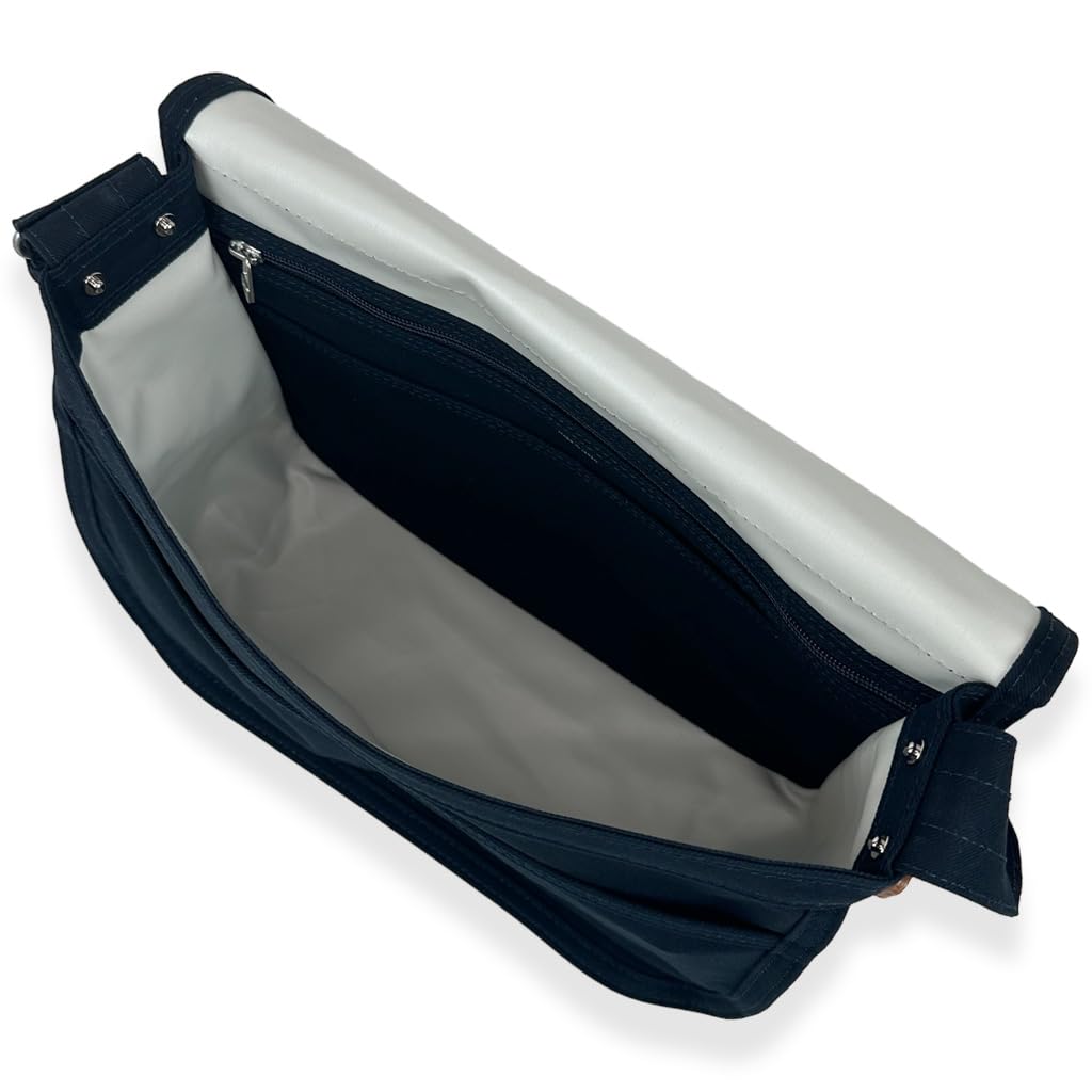 [Porter] Naked Shoulder Bag (L) 667-19471 NAKED Navy (50)