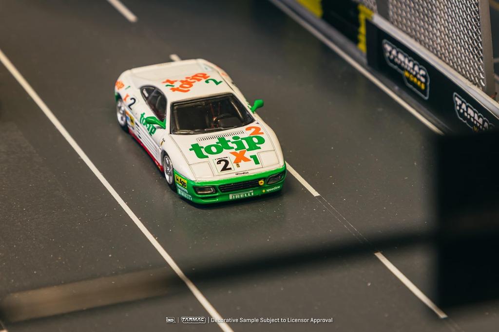 Speedmaster Japan TARMACWORKS Scale Ferrari 348 Challenge 1993 Paolo Cutrera Finished Model 1/64 T64-082-93CHA02