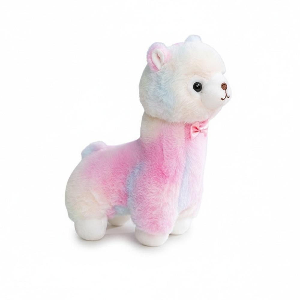 

Soft Material Plush Pillow Colorful Design Stuffed Animal Plush Toys Mascot Sheep Home Decorative розовый