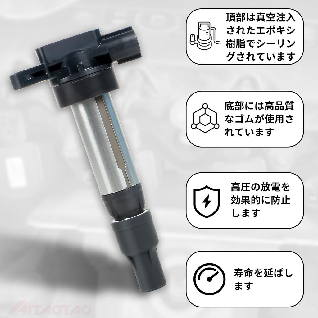 AITAOTAO Car Ignition Coil Set of 3 33400-76G21 33400-85K10 For