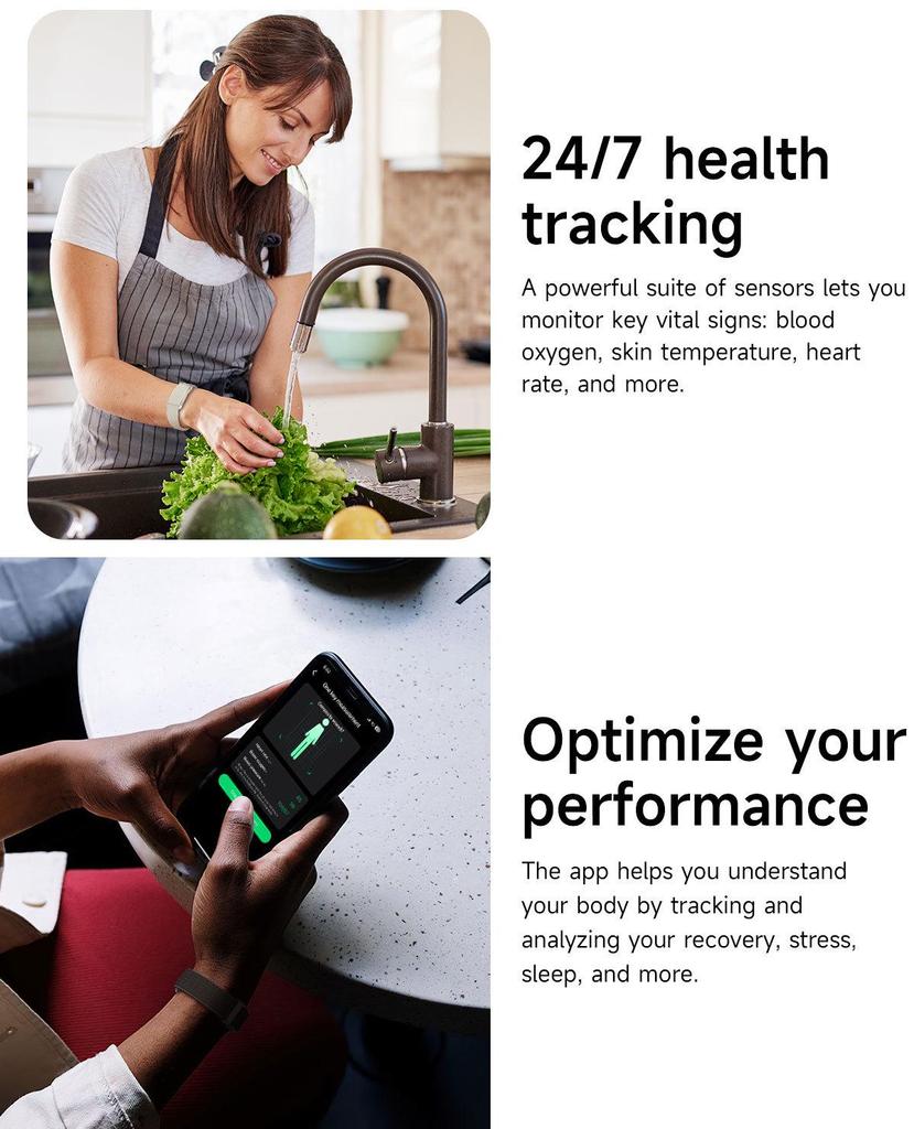 G69 Bluetooth Sports Bracelet: No-Screen Design, Heart Rate, Body Temperature & Blood Oxygen Monitor.