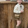 And Cute Fashionable Childrens Single Shoulder Bag With Chic Chain Detail For Stylish Youngsters