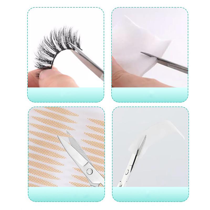 1Pcs Eyebrow Scissor Eyelash Trimmer Facial Hair Remover Stainless Steel Nail Cuticle Manicure Scissor Beauty Makeup Tool