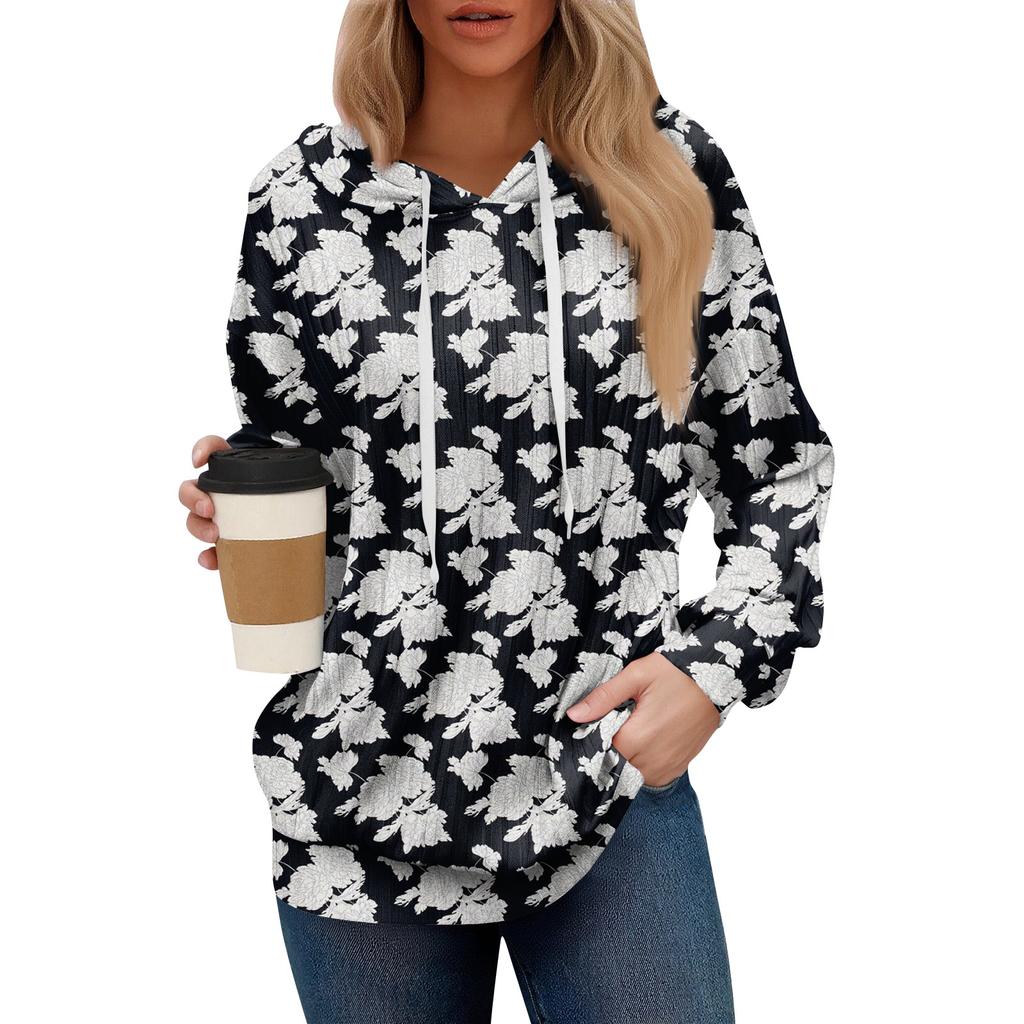 Hoodies For Women Oversized Winter Cute Sweatshirts Pullover Trendy Fall Clothes