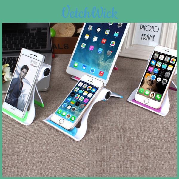 Portable Foldable Mobile Phone Holder Car Mount Cell Tablet Antislip Ipad Desktop Holder Stand