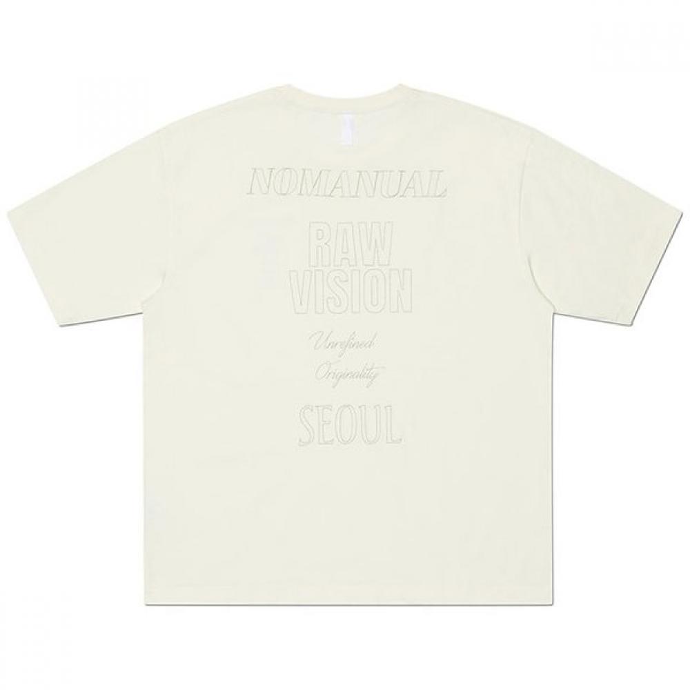 Nomanual N.i T shirT   Cream S
