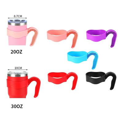 Tragbares Tassen-Accessoire mit rutschfestem Griff für 20/30oz Tumbler, Isolierter Becherhalter, Leicht zu haltendes Design Tassenhülle Tassenhülle