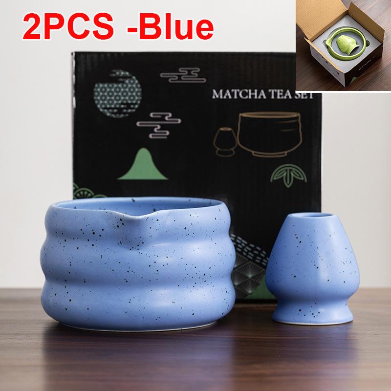 

2 штуки Традиционная японская чаша для матча и подставка для венчика, чайная чаша с носиком для наливания, для офисного стола, чайной церемонии, вечеринки, подарок
