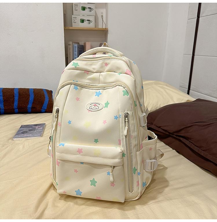 Fashion Girls Backpack New Large Capacity Korean Style Women Backpacks Cute Student School Backpack Versatile Women's Bag