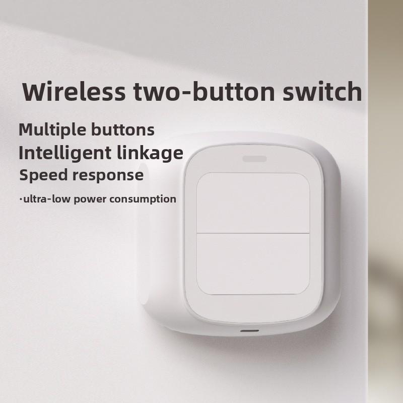 GraffitizigbeeScene Freely Stick Switch Smart Home Scenario Wireless Switch Double SwitchwifiRemote control switch