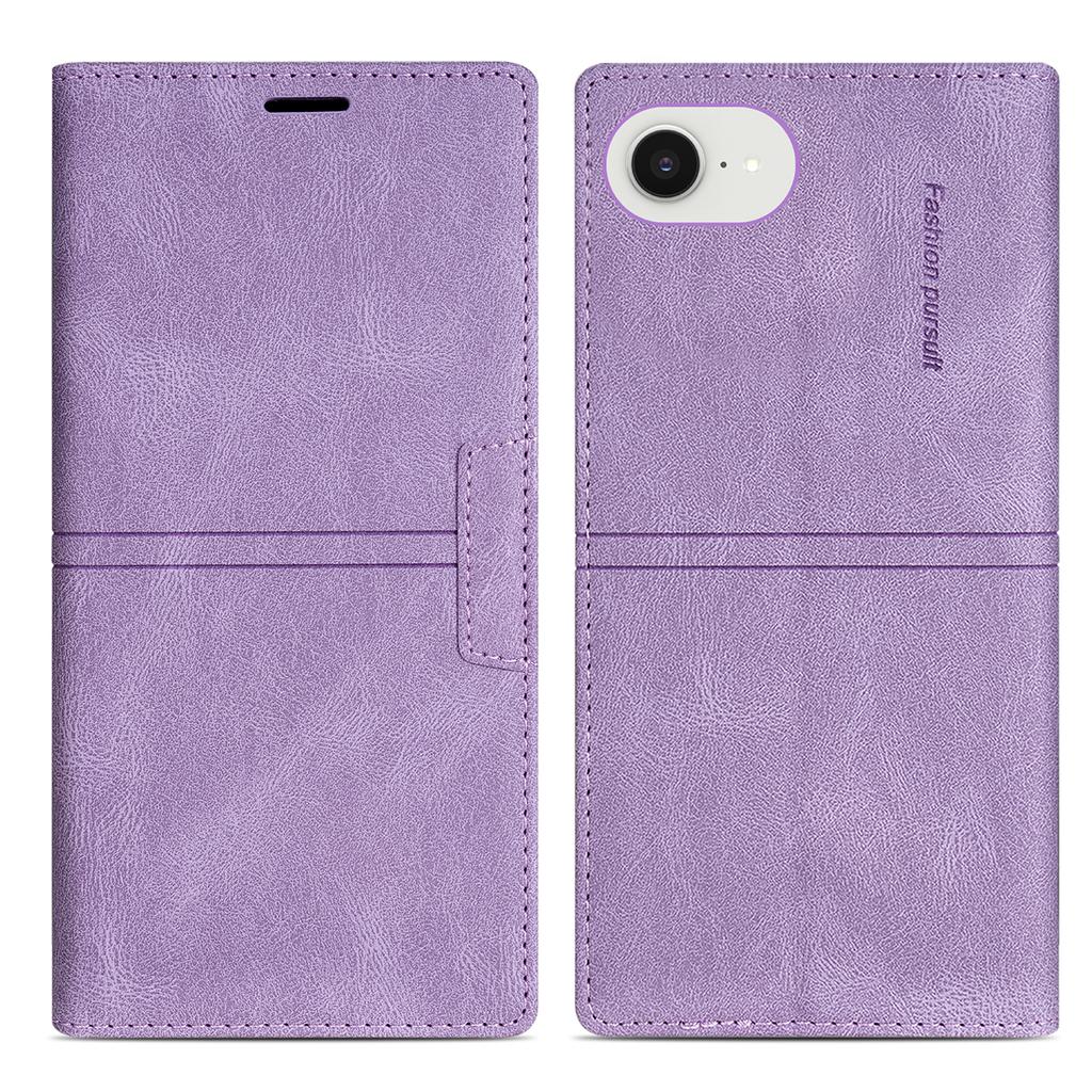 Für iPhone 16e Brieftaschen-Hülle Magnetverschluss Leder Handyhülle