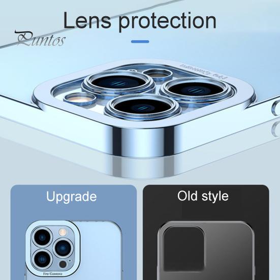 Mobile Phone Case Full Protection Soft TPU Clear Transparent Phone Protective Back Cover for iPhone 14/Max (Plus)/Pro/Pro Max
