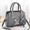 2023 New Fashion Single Shoulder Bag Large Capacity Soft Leather Handbag Embroidered Soft Leather Slant Bag